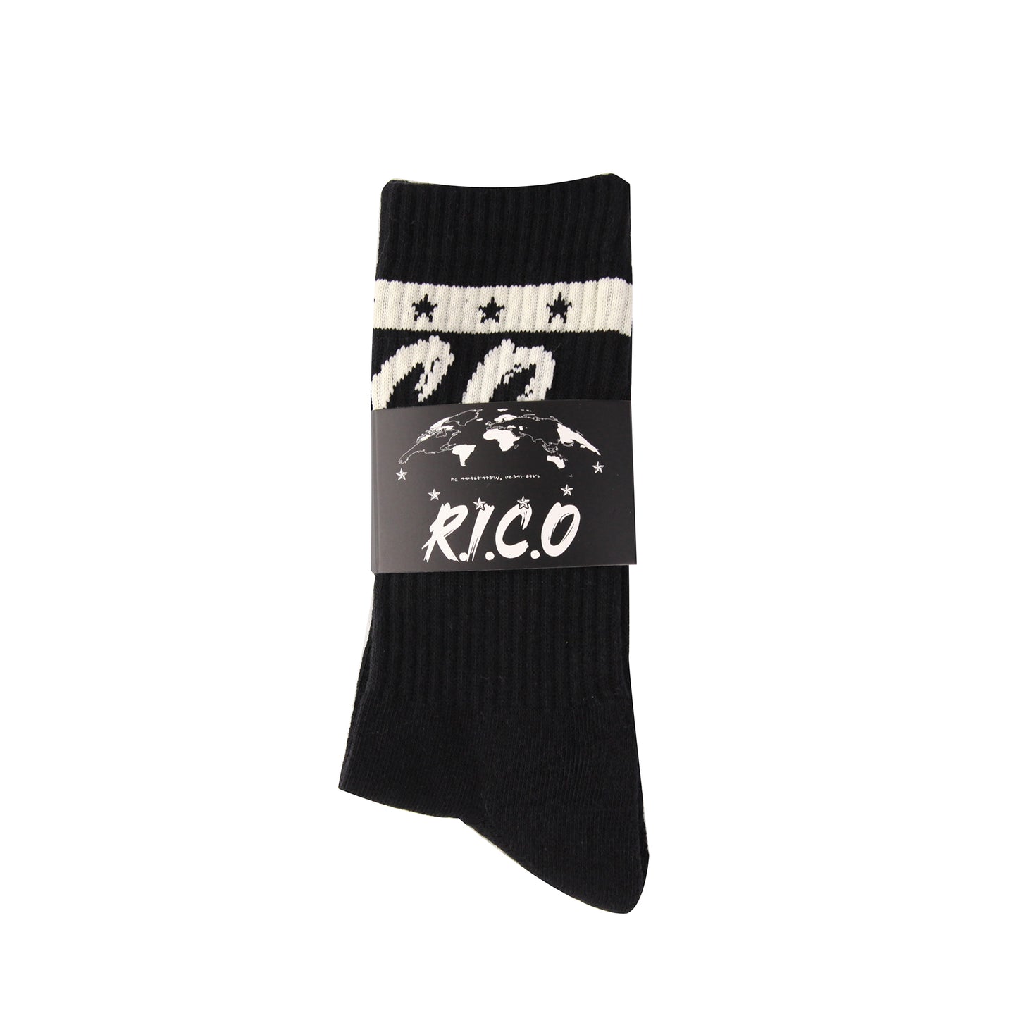 SIX STAR SOCKS - BLACK