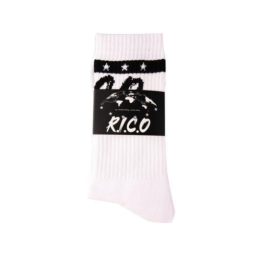 SIX STAR SOCKS - WHITE