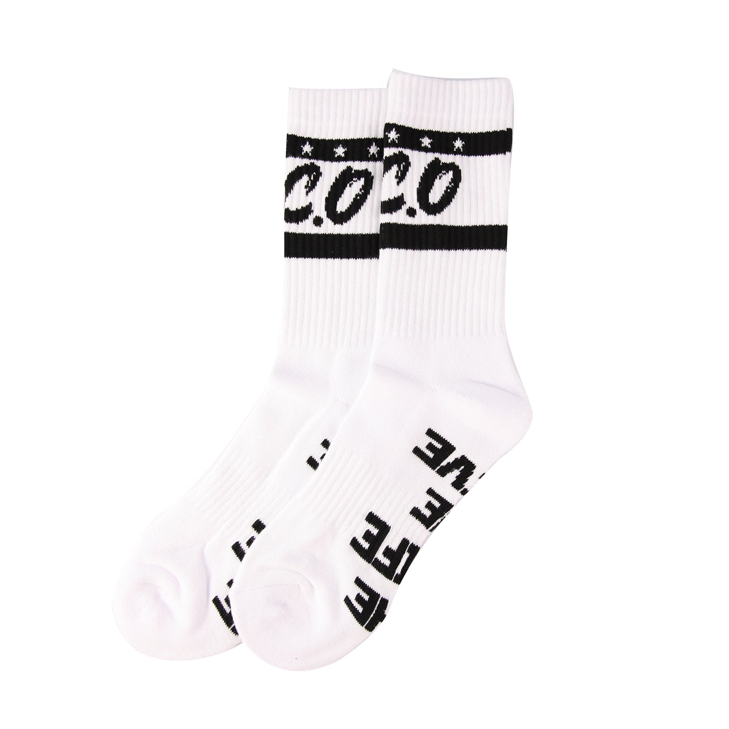 SIX STAR SOCKS - WHITE