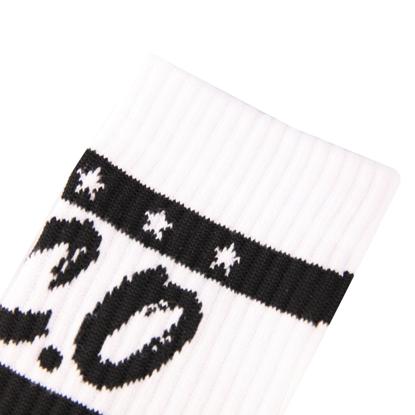 SIX STAR SOCKS - WHITE