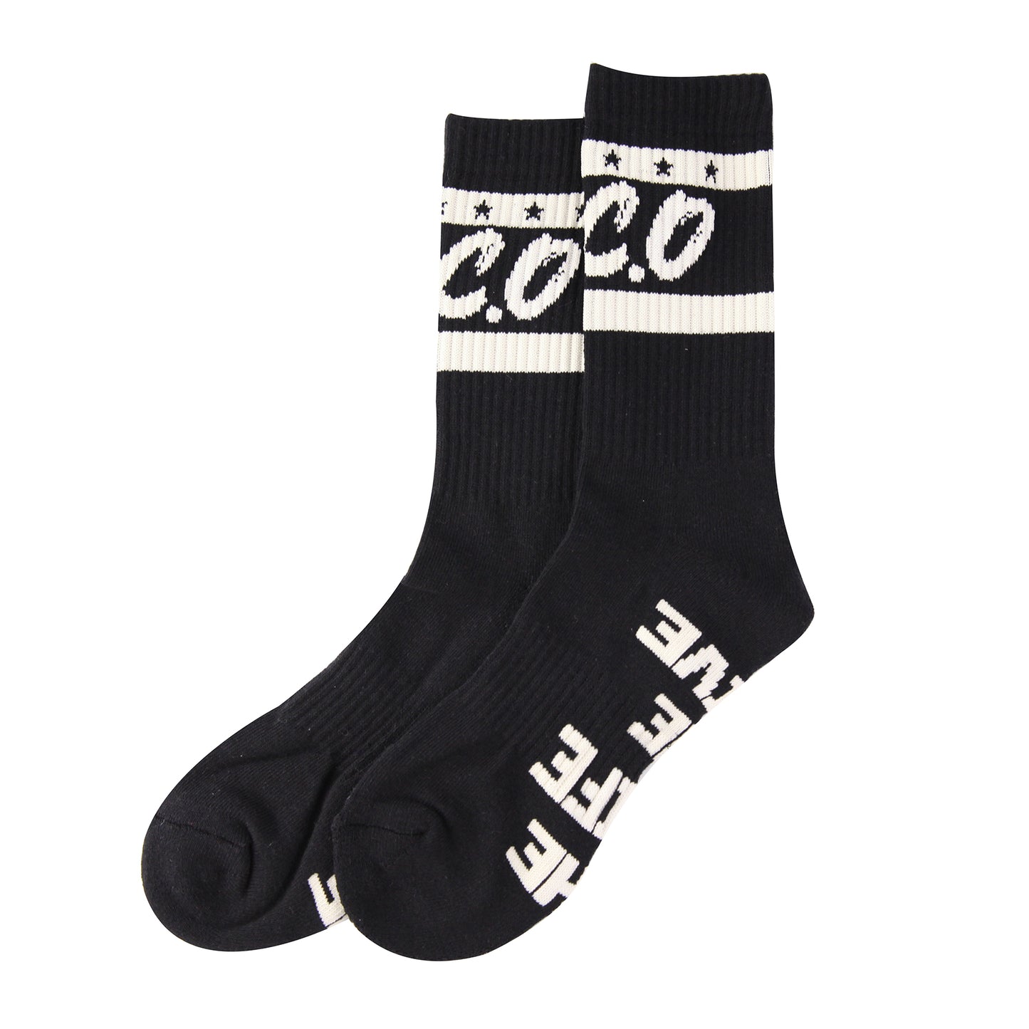 SIX STAR SOCKS - BLACK